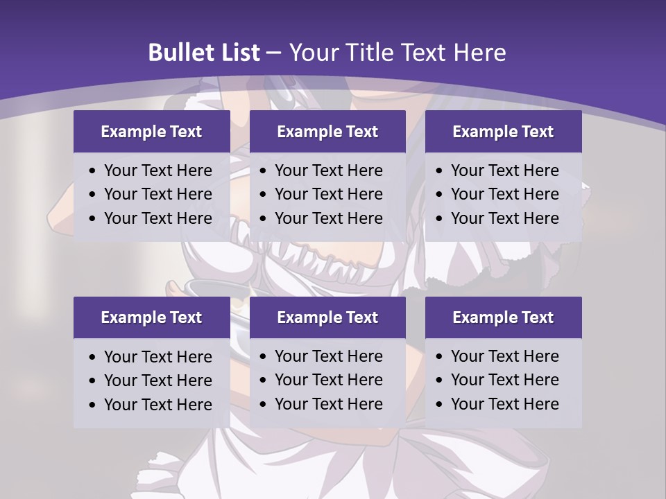 A Woman Dressed In A Maid Outfit Holding A Whisk PowerPoint Template