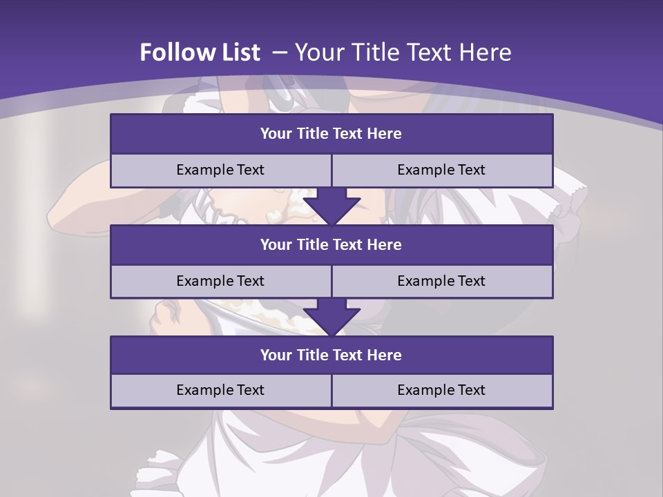 A Woman Dressed In A Maid Outfit Holding A Whisk PowerPoint Template