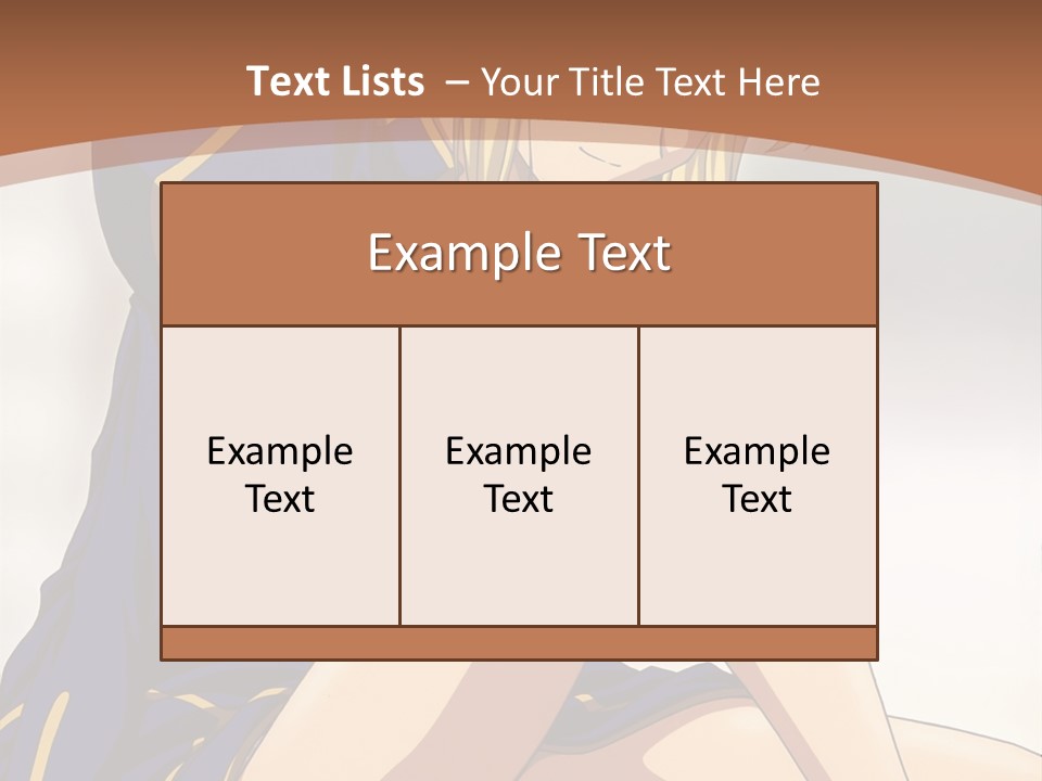 A Woman In A Blue Dress Sitting On A Bed PowerPoint Template