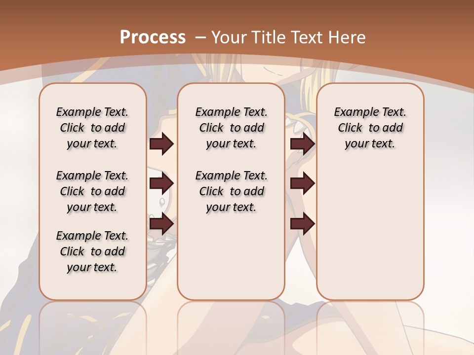 A Woman In A Blue Dress Sitting On A Bed PowerPoint Template