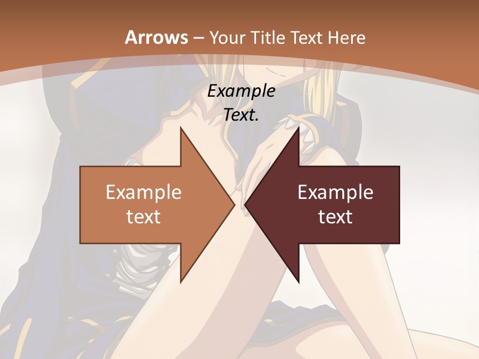 A Woman In A Blue Dress Sitting On A Bed PowerPoint Template