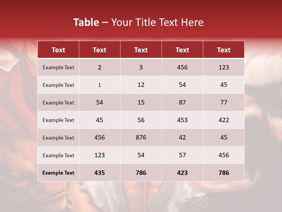 A Group Of Anime Characters With A Red Background PowerPoint Template