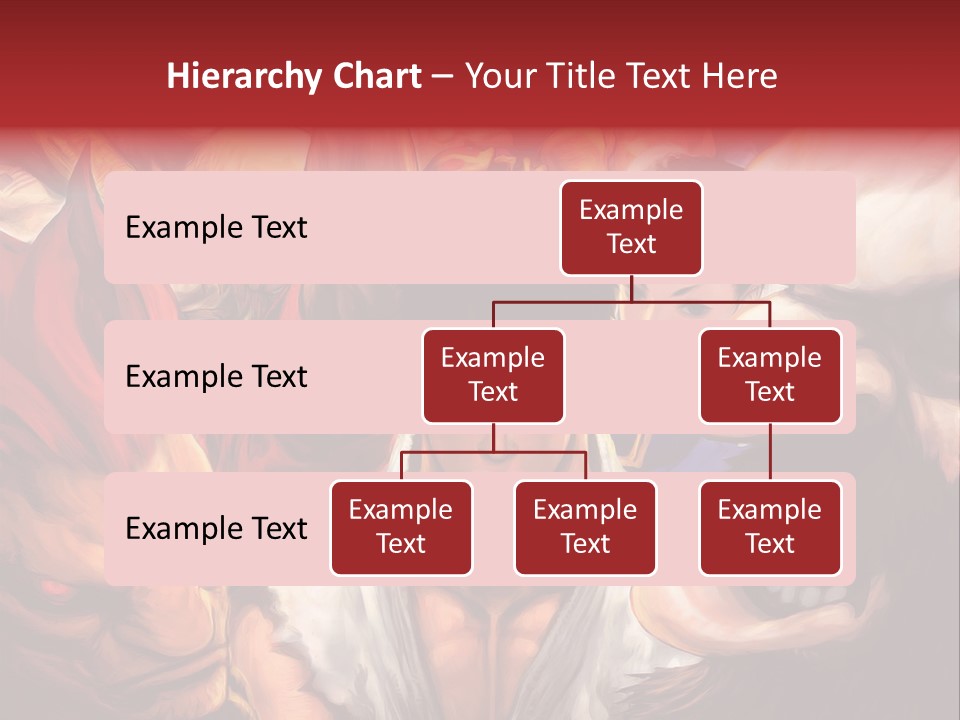 A Group Of Anime Characters With A Red Background PowerPoint Template