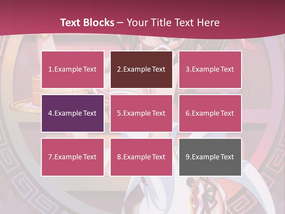 A Woman In A Pink Dress Holding A Tray Of Food PowerPoint Template