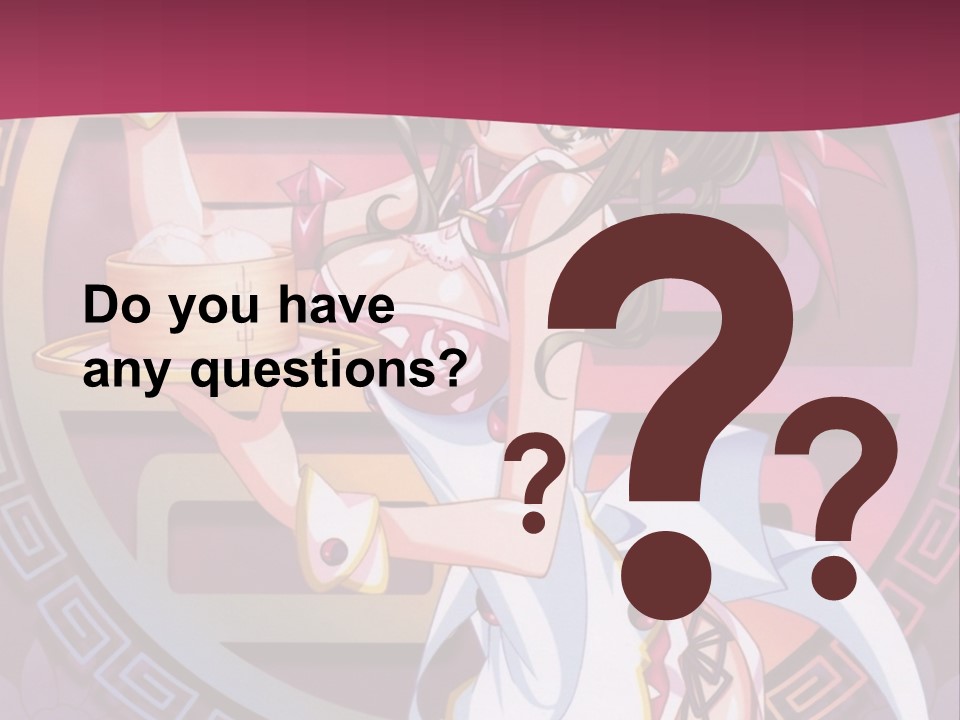 A Woman In A Pink Dress Holding A Tray Of Food PowerPoint Template