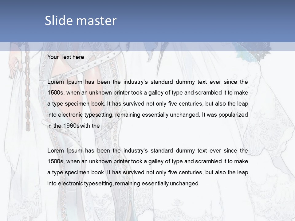 A Woman In A Wedding Dress With A Veil On Her Head PowerPoint Template