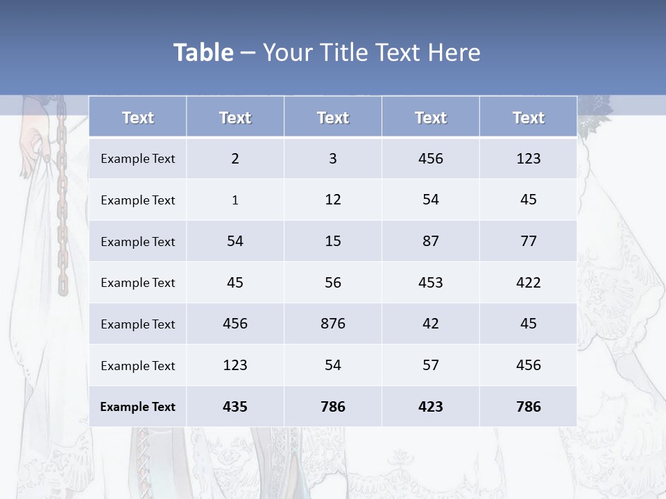 A Woman In A Wedding Dress With A Veil On Her Head PowerPoint Template