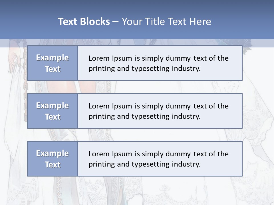 A Woman In A Wedding Dress With A Veil On Her Head PowerPoint Template