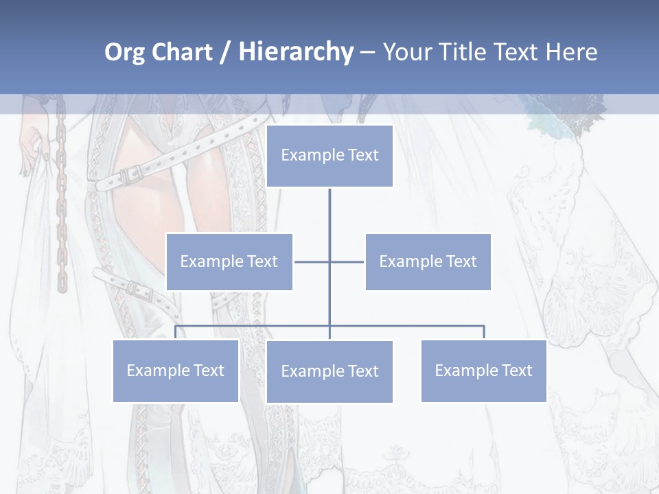 A Woman In A Wedding Dress With A Veil On Her Head PowerPoint Template