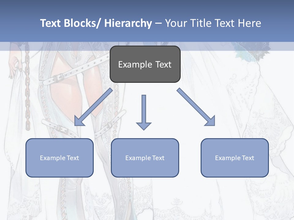 A Woman In A Wedding Dress With A Veil On Her Head PowerPoint Template