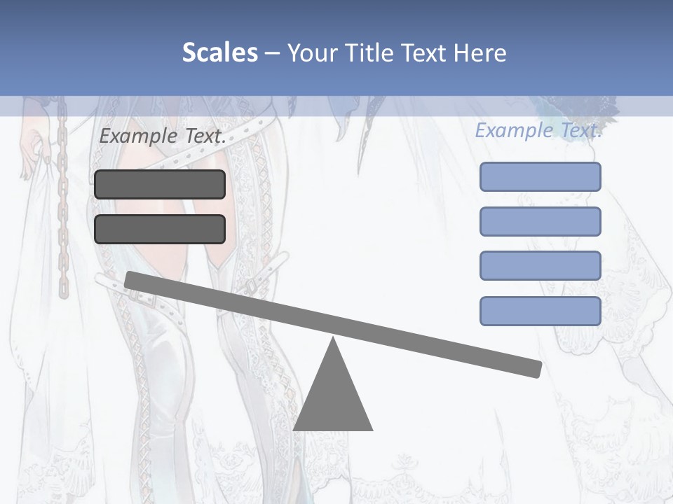 A Woman In A Wedding Dress With A Veil On Her Head PowerPoint Template