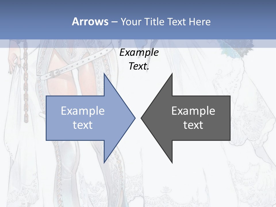 A Woman In A Wedding Dress With A Veil On Her Head PowerPoint Template