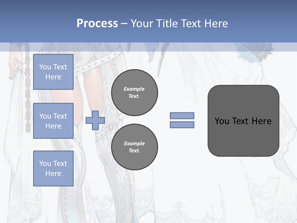 A Woman In A Wedding Dress With A Veil On Her Head PowerPoint Template