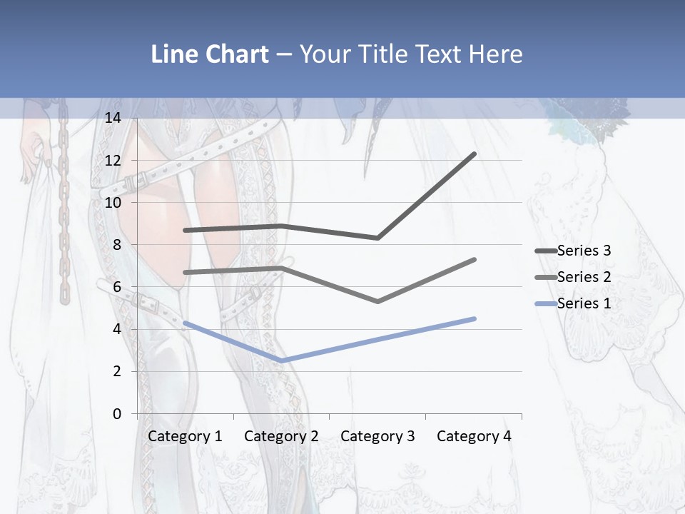 A Woman In A Wedding Dress With A Veil On Her Head PowerPoint Template
