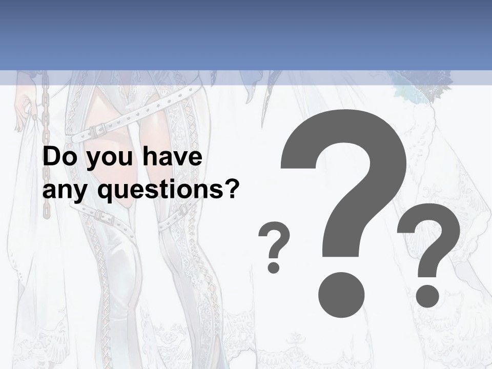 A Woman In A Wedding Dress With A Veil On Her Head PowerPoint Template