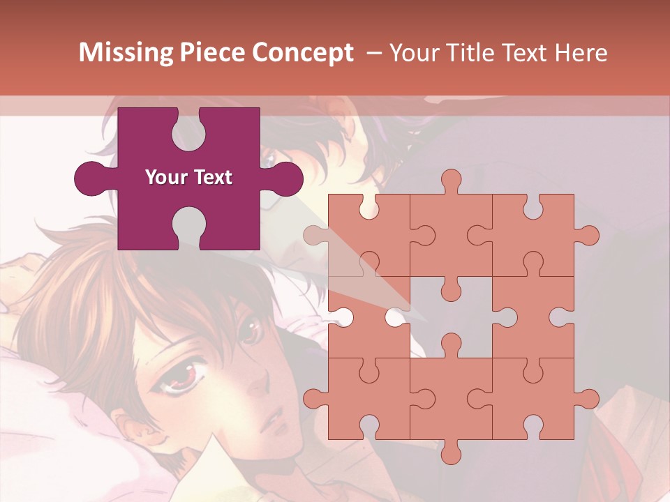 A Couple Of People Laying On Top Of A Bed PowerPoint Template