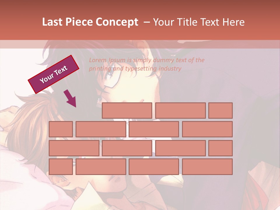 A Couple Of People Laying On Top Of A Bed PowerPoint Template