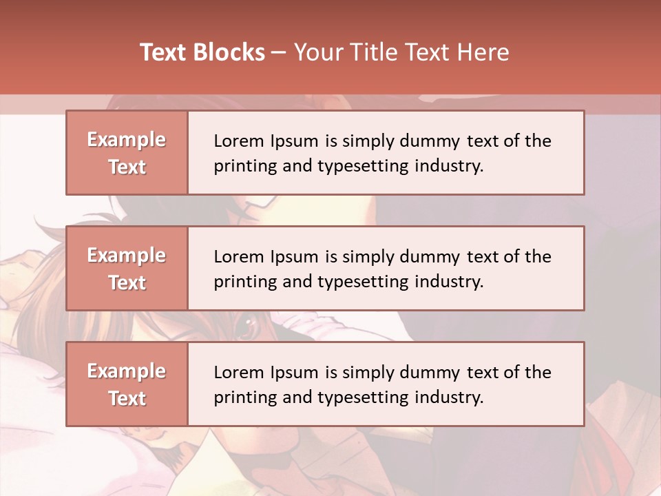 A Couple Of People Laying On Top Of A Bed PowerPoint Template