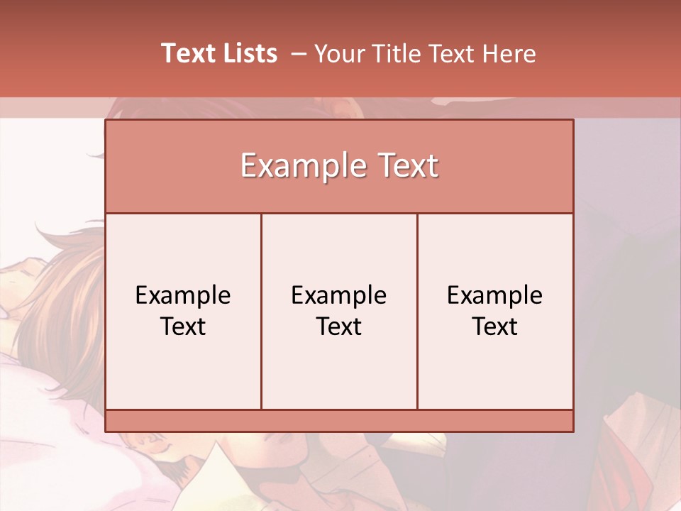 A Couple Of People Laying On Top Of A Bed PowerPoint Template