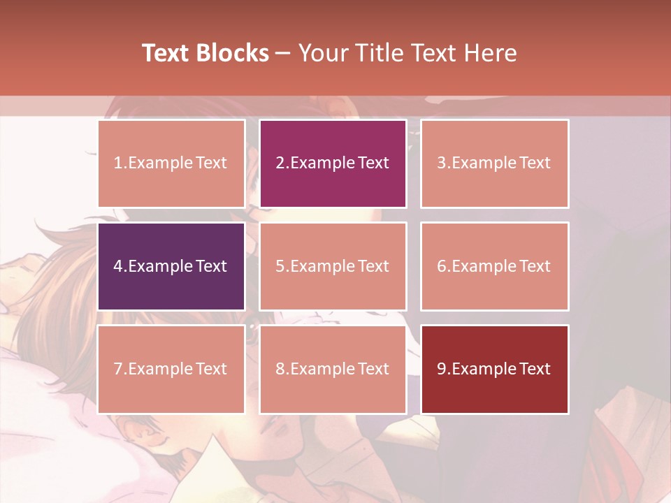 A Couple Of People Laying On Top Of A Bed PowerPoint Template