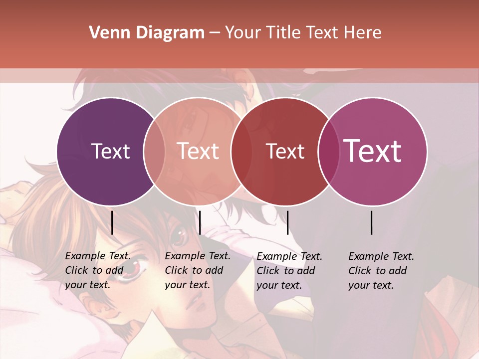 A Couple Of People Laying On Top Of A Bed PowerPoint Template