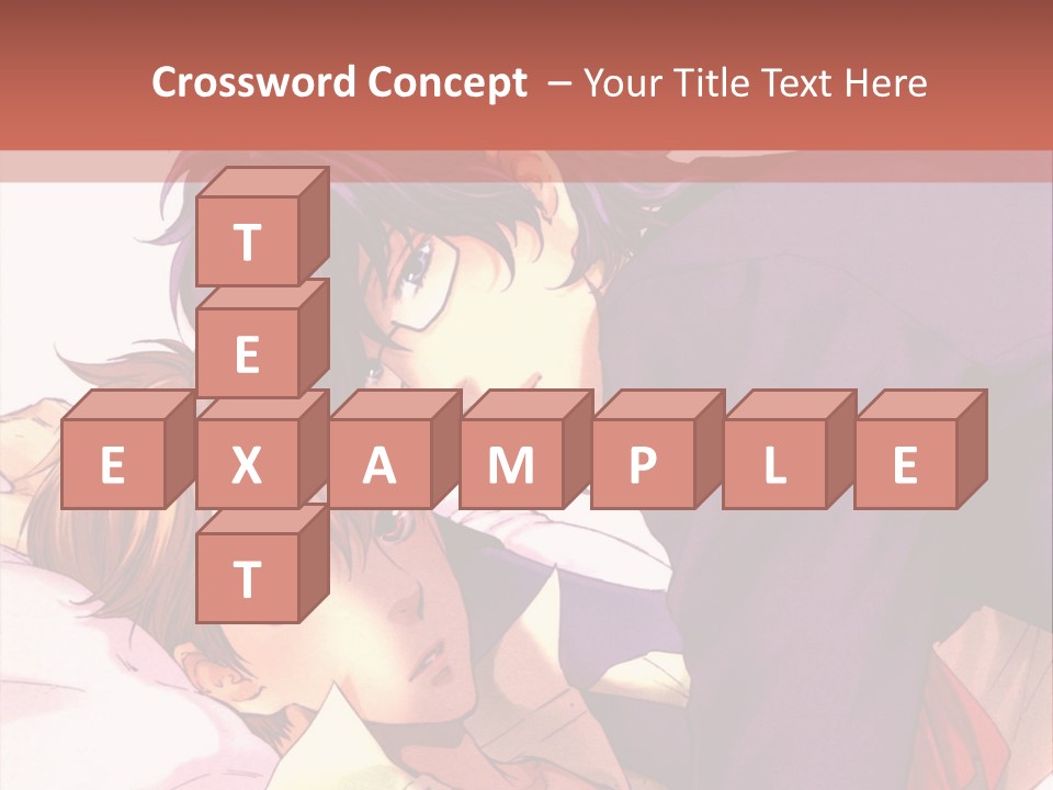 A Couple Of People Laying On Top Of A Bed PowerPoint Template