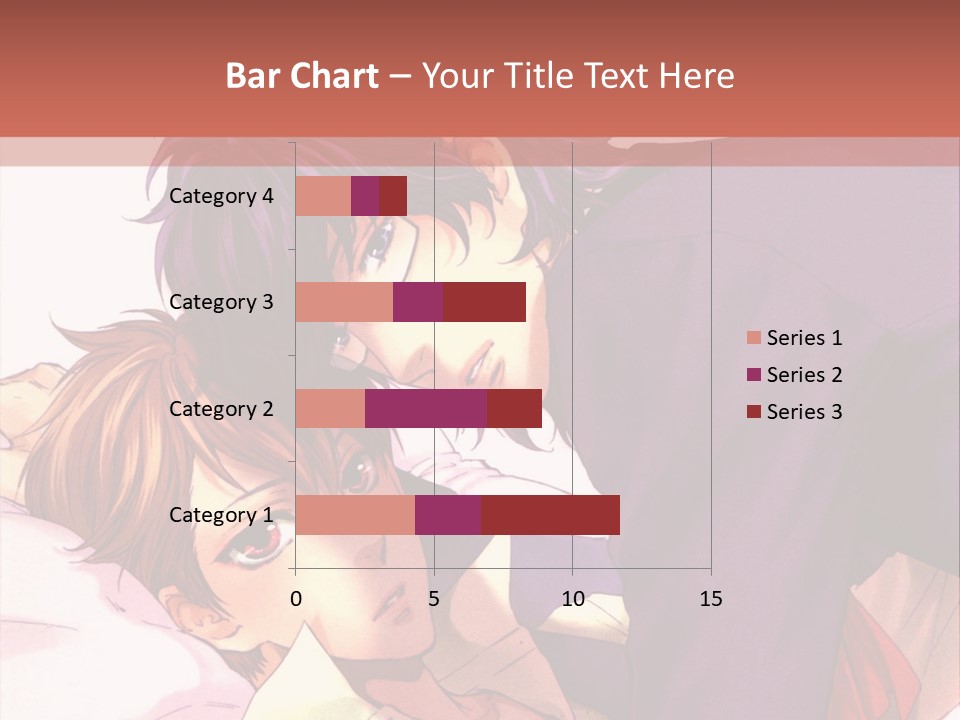 A Couple Of People Laying On Top Of A Bed PowerPoint Template