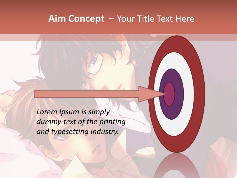 A Couple Of People Laying On Top Of A Bed PowerPoint Template