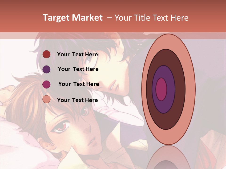 A Couple Of People Laying On Top Of A Bed PowerPoint Template