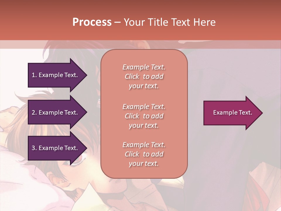 A Couple Of People Laying On Top Of A Bed PowerPoint Template