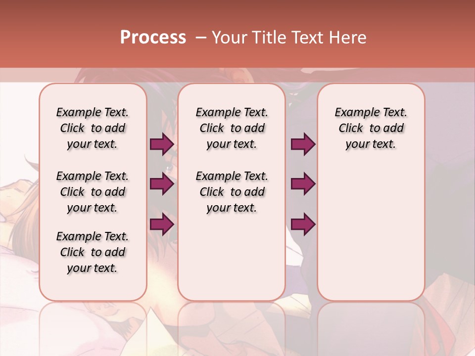 A Couple Of People Laying On Top Of A Bed PowerPoint Template