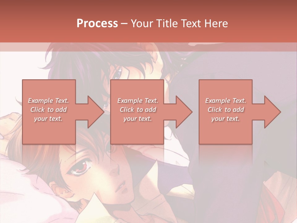 A Couple Of People Laying On Top Of A Bed PowerPoint Template