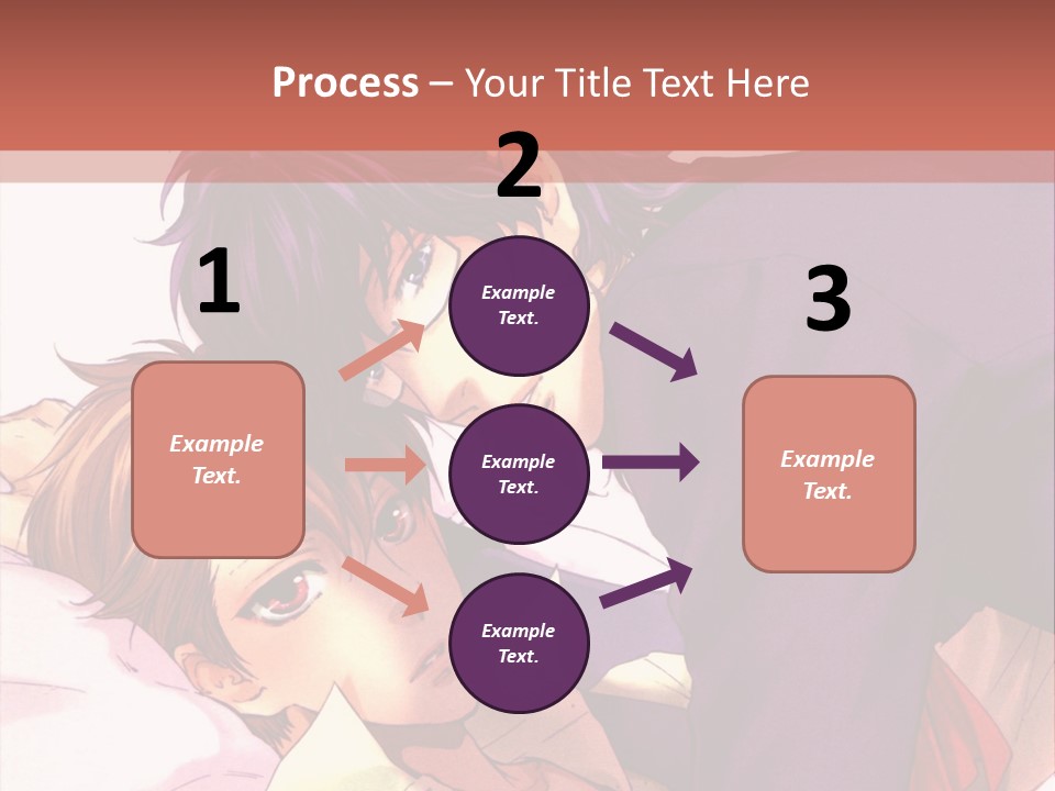 A Couple Of People Laying On Top Of A Bed PowerPoint Template