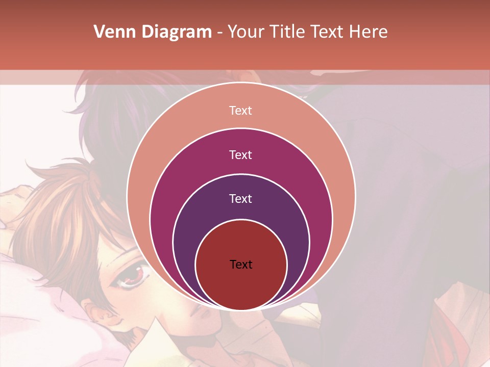 A Couple Of People Laying On Top Of A Bed PowerPoint Template