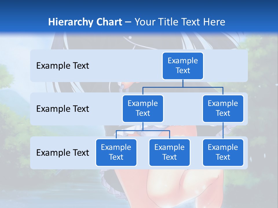 A Girl In A Black Dress Is Running In The Water PowerPoint Template