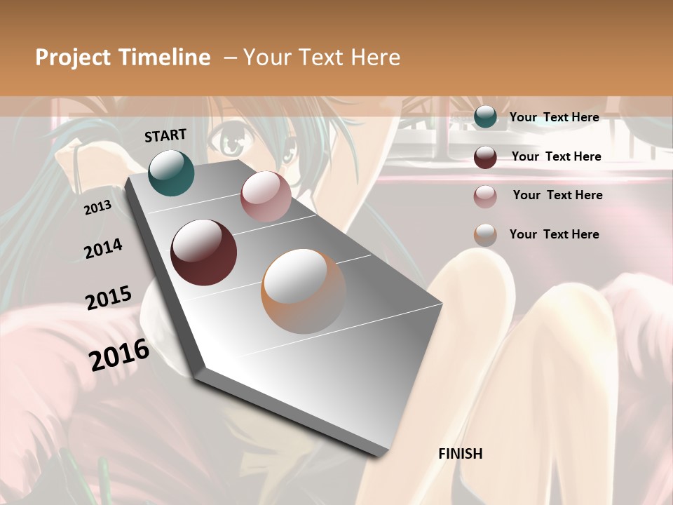 A Woman Sitting On Top Of A Bed Next To A Window PowerPoint Template