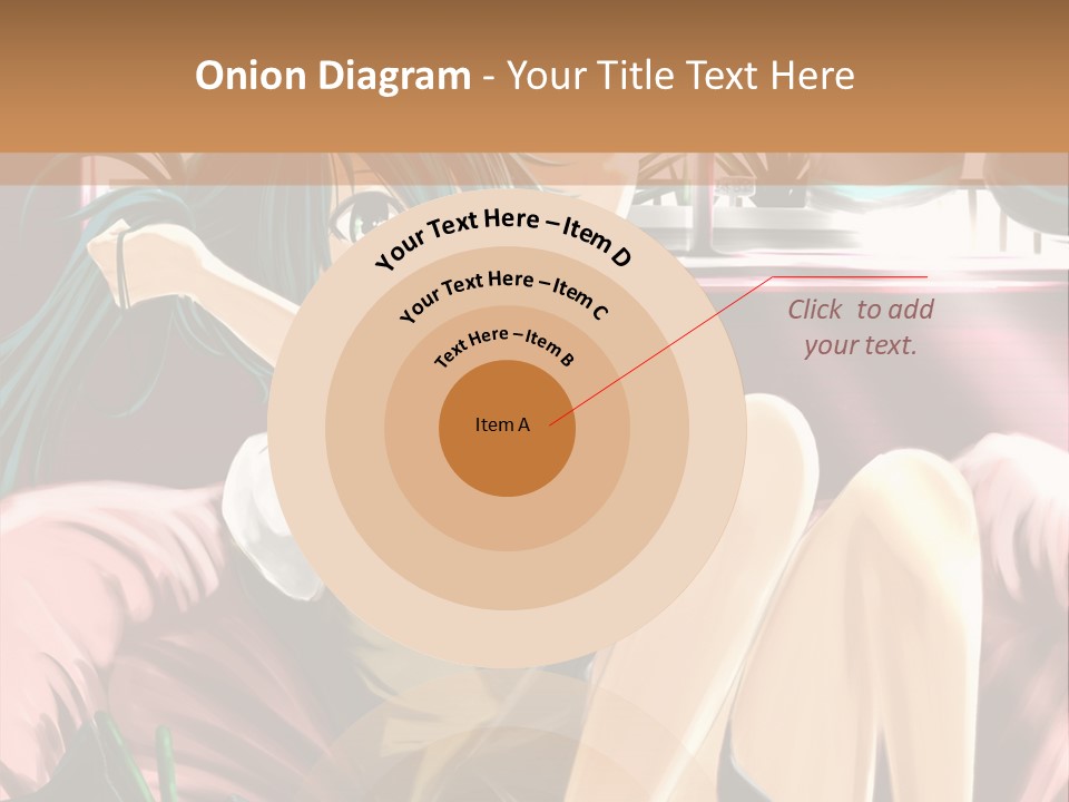 A Woman Sitting On Top Of A Bed Next To A Window PowerPoint Template