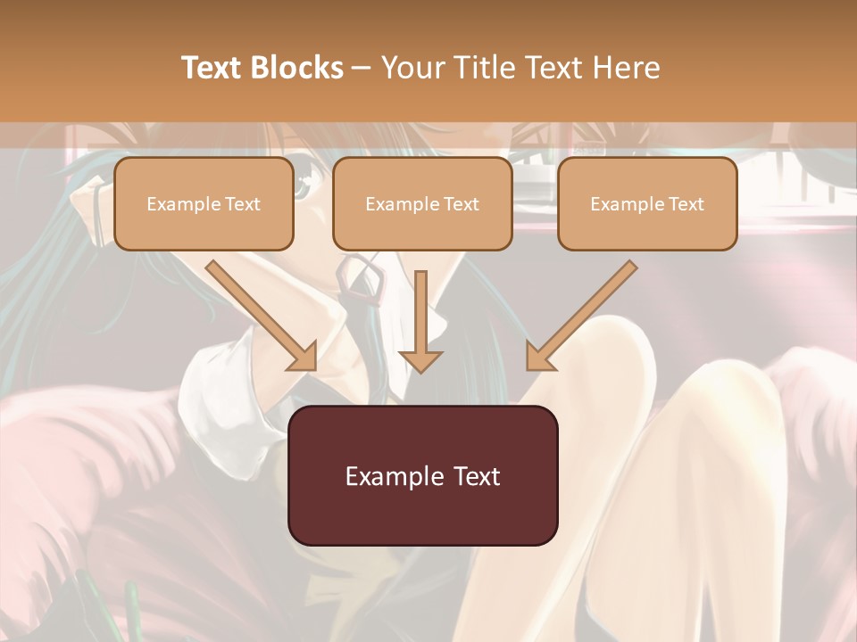 A Woman Sitting On Top Of A Bed Next To A Window PowerPoint Template