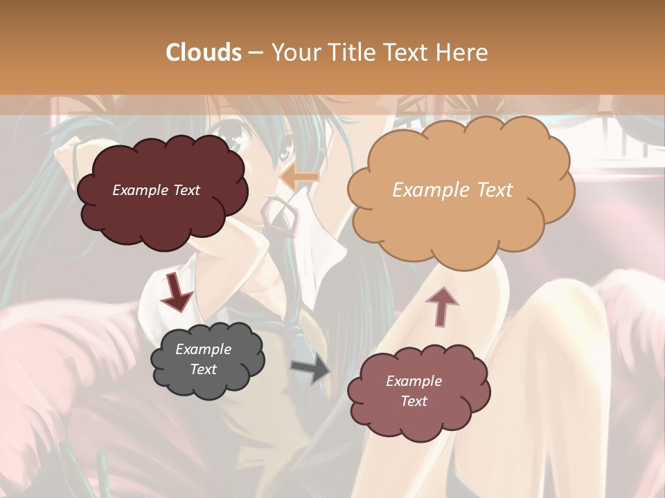 A Woman Sitting On Top Of A Bed Next To A Window PowerPoint Template