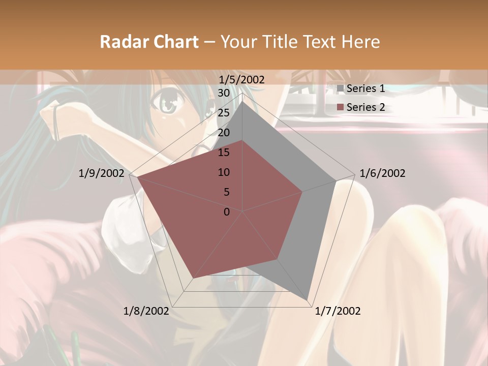 A Woman Sitting On Top Of A Bed Next To A Window PowerPoint Template