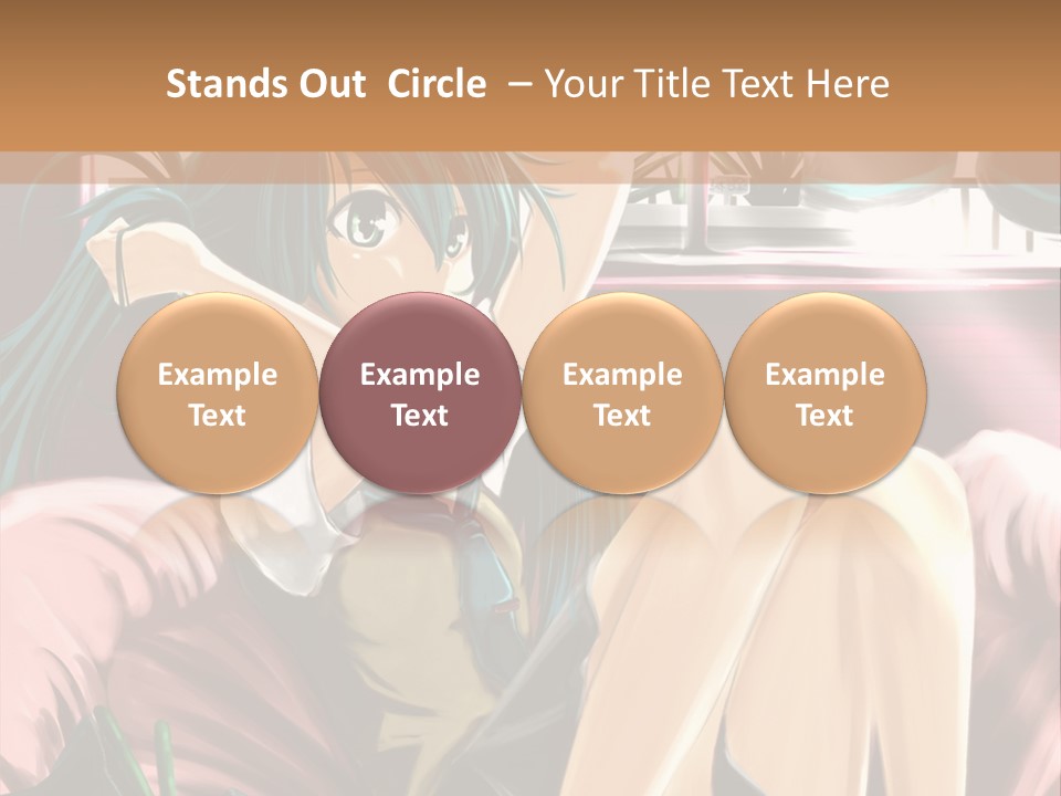 A Woman Sitting On Top Of A Bed Next To A Window PowerPoint Template