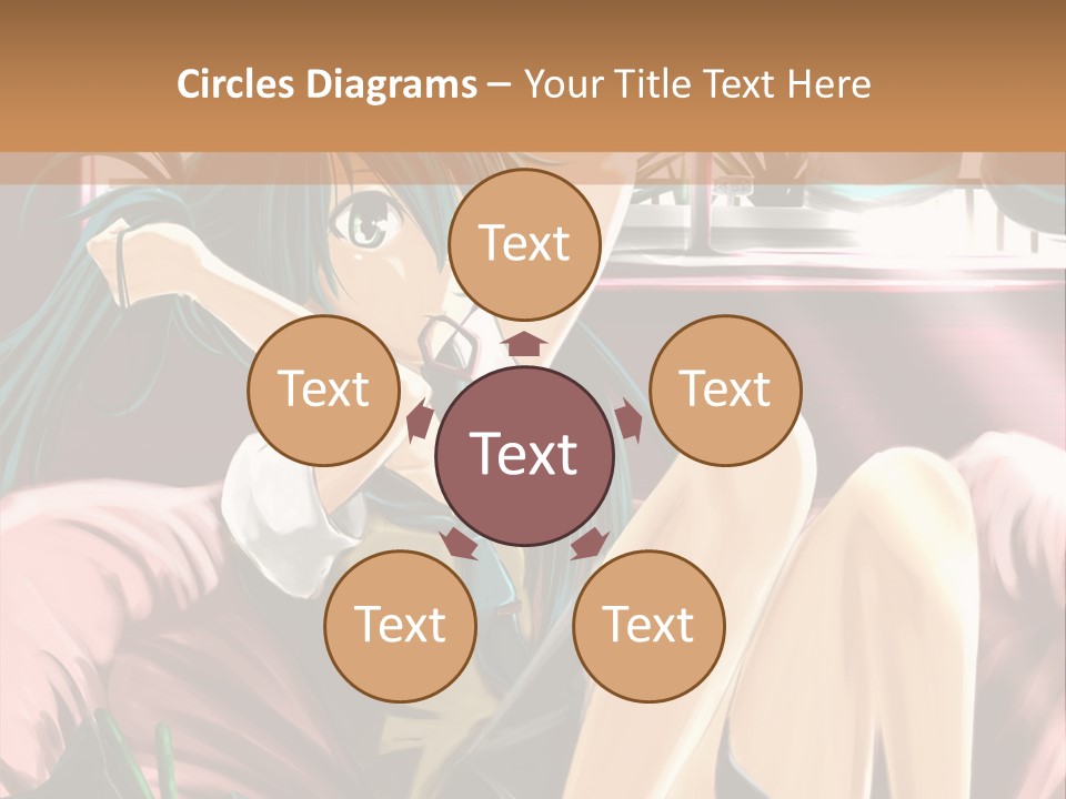 A Woman Sitting On Top Of A Bed Next To A Window PowerPoint Template