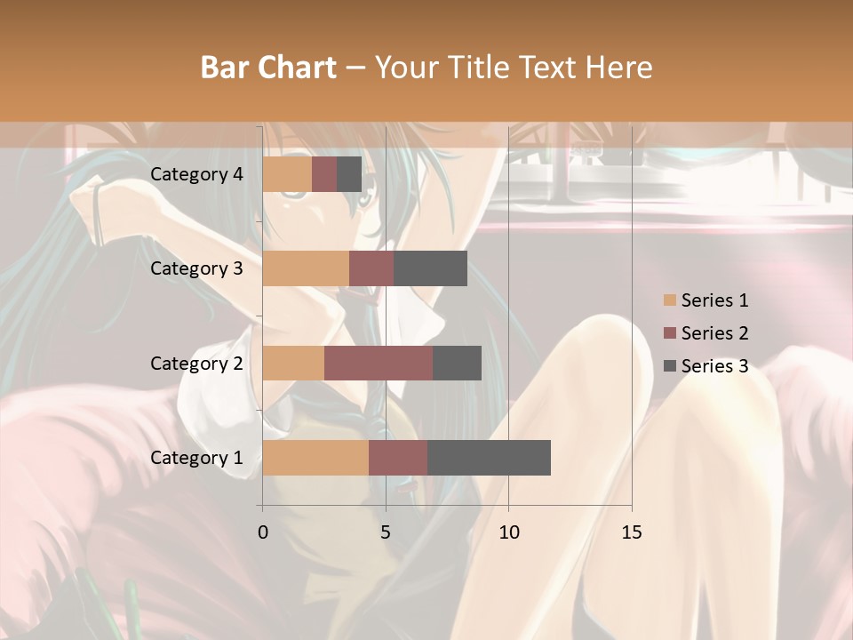 A Woman Sitting On Top Of A Bed Next To A Window PowerPoint Template