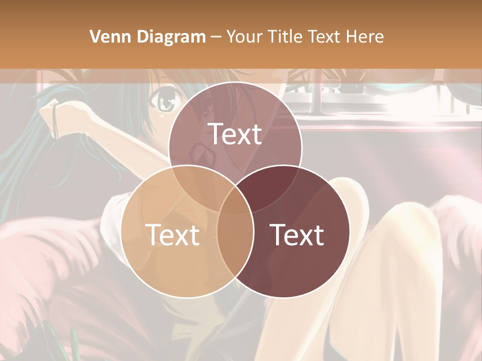 A Woman Sitting On Top Of A Bed Next To A Window PowerPoint Template