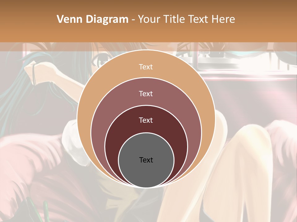 A Woman Sitting On Top Of A Bed Next To A Window PowerPoint Template