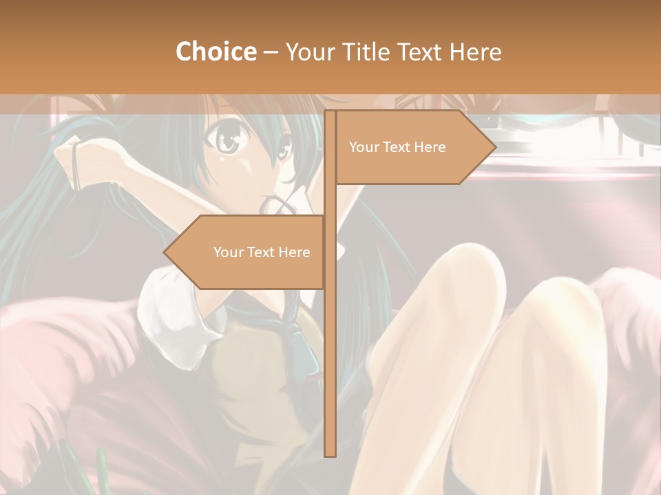 A Woman Sitting On Top Of A Bed Next To A Window PowerPoint Template