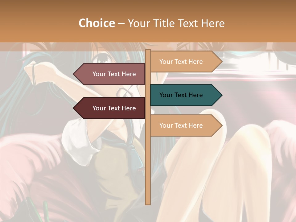 A Woman Sitting On Top Of A Bed Next To A Window PowerPoint Template