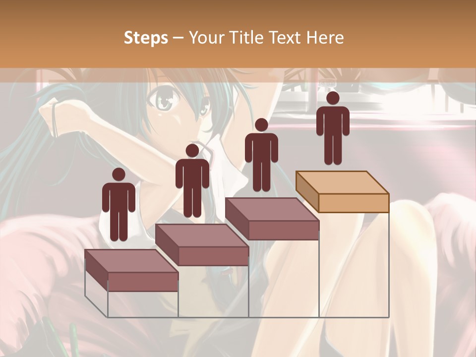 A Woman Sitting On Top Of A Bed Next To A Window PowerPoint Template