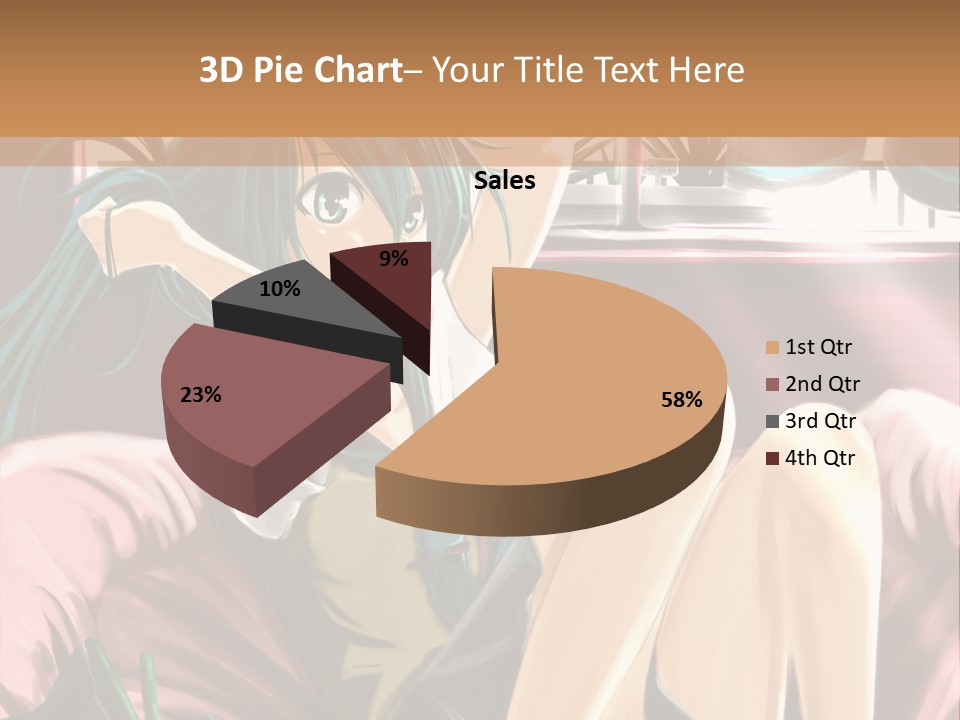 A Woman Sitting On Top Of A Bed Next To A Window PowerPoint Template