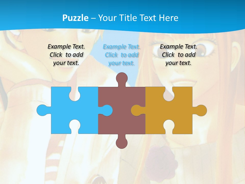 A Couple Of People Sitting At A Table With A Cake In Front Of Them PowerPoint Template
